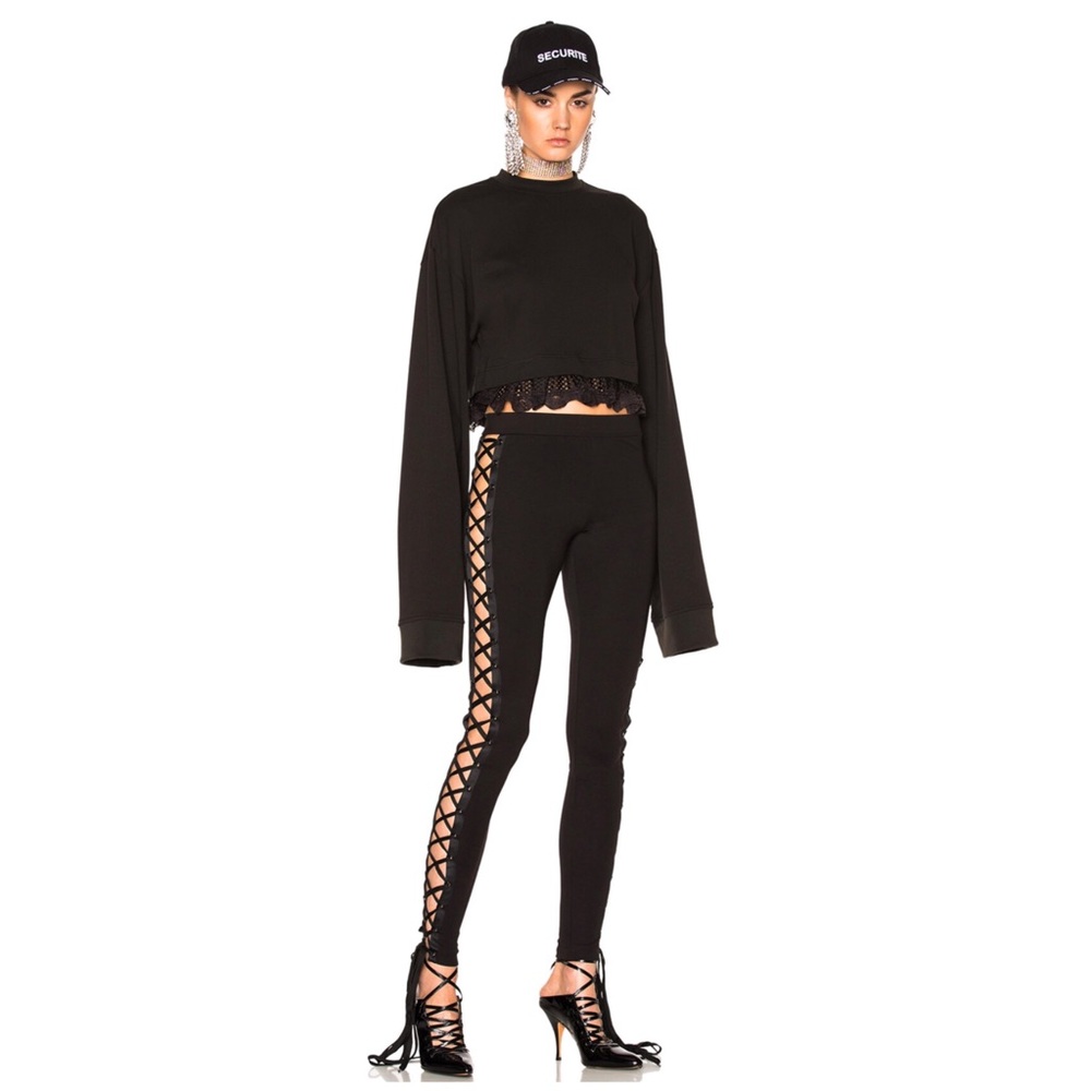 PUMA BY RIHANNA CROPPED LONG SLEEVE SWEATSHIRT. 💯 - Picture 4 of 7
